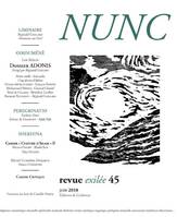 Nunc n°45 Dossier Adonis