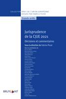 Jurisprudence de la CJUE 2021, Décisions et commentaires