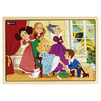 Puzzle bois Cendrillon 24 pièces