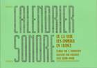 Calendrier sonore de la voix des animaux en France