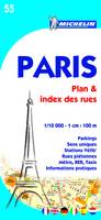80, CR PARIS  Paris / plan avec répertoire des rues 1/10 000