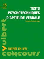 TESTS PSYCHOTECHNIQUES D'APTITUDE VERBALE