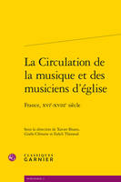 La circulation de la musique et des musiciens d'église, France, xvie-xviiie siècle