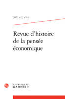 Revue d'histoire de la pensée économique