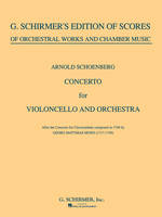 Concerto for Cello & Orchestra, Score