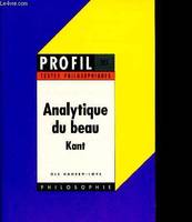 Emmanuel kant - Analytique du beau (profil formation)