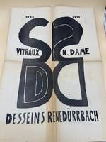 1955 - 1973. Vitraux Notre Dame. Desseins René Durrbach