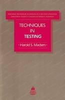 TEACHING TECHNIQUES IN ENGLISH: TECHNIQUES IN TESTING