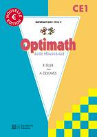 Optimath CE1 euro guide pédagogique