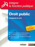 Droit public - Catégories A et B, Format : ePub 3 FL