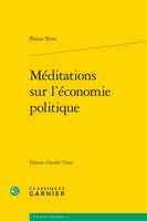 Méditations sur l'économie politique