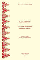 De l'art de la narration tamazight (berbère), 200 ans d'études