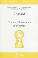 Ronsard, Discours des misères de ce temps