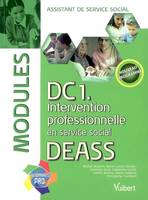 Domaine de compétences DEASS, 1, DEASS, assistant de service social / DC1, intervention professionnelle en service social : modules