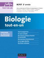 1, Biologie tout-en-un BCPST 2e année - 3e éd. - nouveau programme 2014