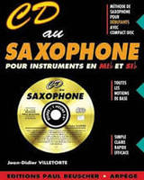 CD au saxophone, Solfège & diagrammes
