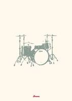 Drums - Greeting Card, Drums