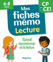 Mes fiches mémo Lecture CP-CE1, Pour s'entraîner efficacement à la lecture