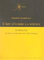 L'Art d'écrire la science, Anthologie de textes savants du XVIIIe siècle français