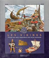 LES VIKINGS , Princes des Mers , Explorateurs Des terres Lointaines . Complet De Ses 12 Vignettes à Découper, princes des mers, explorateurs des terres lointaines