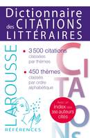 DICTIONNAIRE DES CITATIONS LITTERAIRES