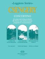 Concertino für Klavier und Streichorchester, Serie für Jugendorchester