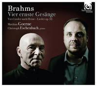 CD / Vier ernste gesänge op. 121 - Matthias Goerne, Christoph Eschenbach / Johannes B / Brahms, Jo