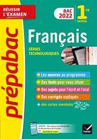 Prépabac Français 1re technologique - Bac 2023, avec les oeuvres au programme 2022-2023