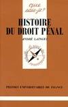 Histoire du droit pénal