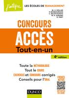 Concours Accès - 4e éd. - Tout-en-un, Tout-en-un