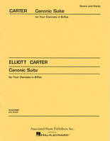 Canonic Suite, Score and Parts