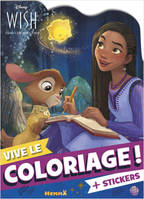 Disney Wish - Vive le coloriage ! (Asha, Valentino et Star)