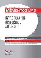 mementos lmd - introduction historique au droit