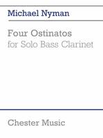 Four ostinatos, For solo bass clarinet