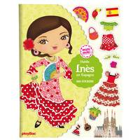 Minimiki - Stickers - Habille Inès en Espagne nouvelle édition, 300 STICKERS