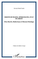 Droits humains, démocratie, Etat de droit, Chez Rawls, Habermas et Eboussi Boulaga