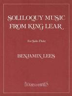 Soliloquy Music, from King Lear. Flute.