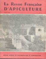 La revue francçaise d'Apiculture juillet 1948. n°31