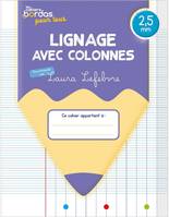 Cahiers Bordas pour tous - lignage avec colonnes 2,5mm - 2024 - Cahier - élève