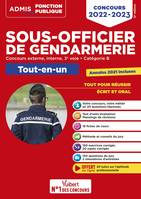 Sous-officier de gendarmerie, Concours externe, interne, 3e voie, catégorie b