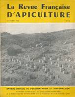 La revue francçaise d'Apiculture octobre 1948. n°34