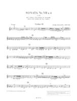 Sonata no. 7 en ré mineur, strings.