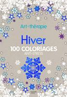 Hiver, 100 coloriages anti-stress Art-thérapie