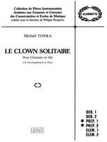Clown Solitaire, Clarinette Sib Et Piano - Collection Rougeron