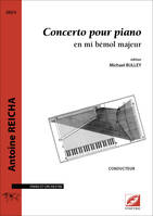 Concerto pour piano (conducteur A3), en mi bémol majeur