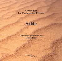 Sable Collection La Couleur des Poèmes Anthologie de 17 poètes contemporains