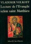 Lecture de l'Évangile selon saint Matthieu