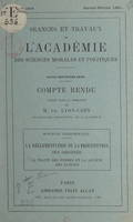 La réglementation de la prostitution, ses origines : la traite des femmes et la Société des Nations, Séances et travaux de l'Académie des Sciences morales et politiques. Compte rendu, janvier-février 1931