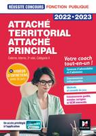 Réussite Concours - Attaché territorial, Attaché principal Cat. A - 2022-2023 - Préparation complète, Concours externe, interne, 3e voie et examens professionnels, catégorie a