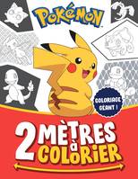 Pokémon - 2 mètres à colorier